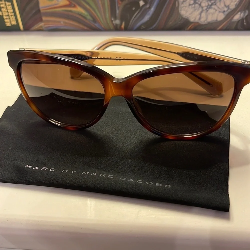 Marc Jacobs sunglasses MMJ411/S tortoiseshell and antique gold tone